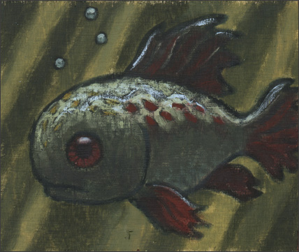 Portrait of a Red Eyed Fish
