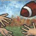 Football - 
                        H: 4
                          
                        W: 5
                         - 
                        Tossing the pigskin. 
                        