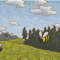 bee mountain spring - 
                        H: 9
                          
                        W: 12
                         - 
                        
                        